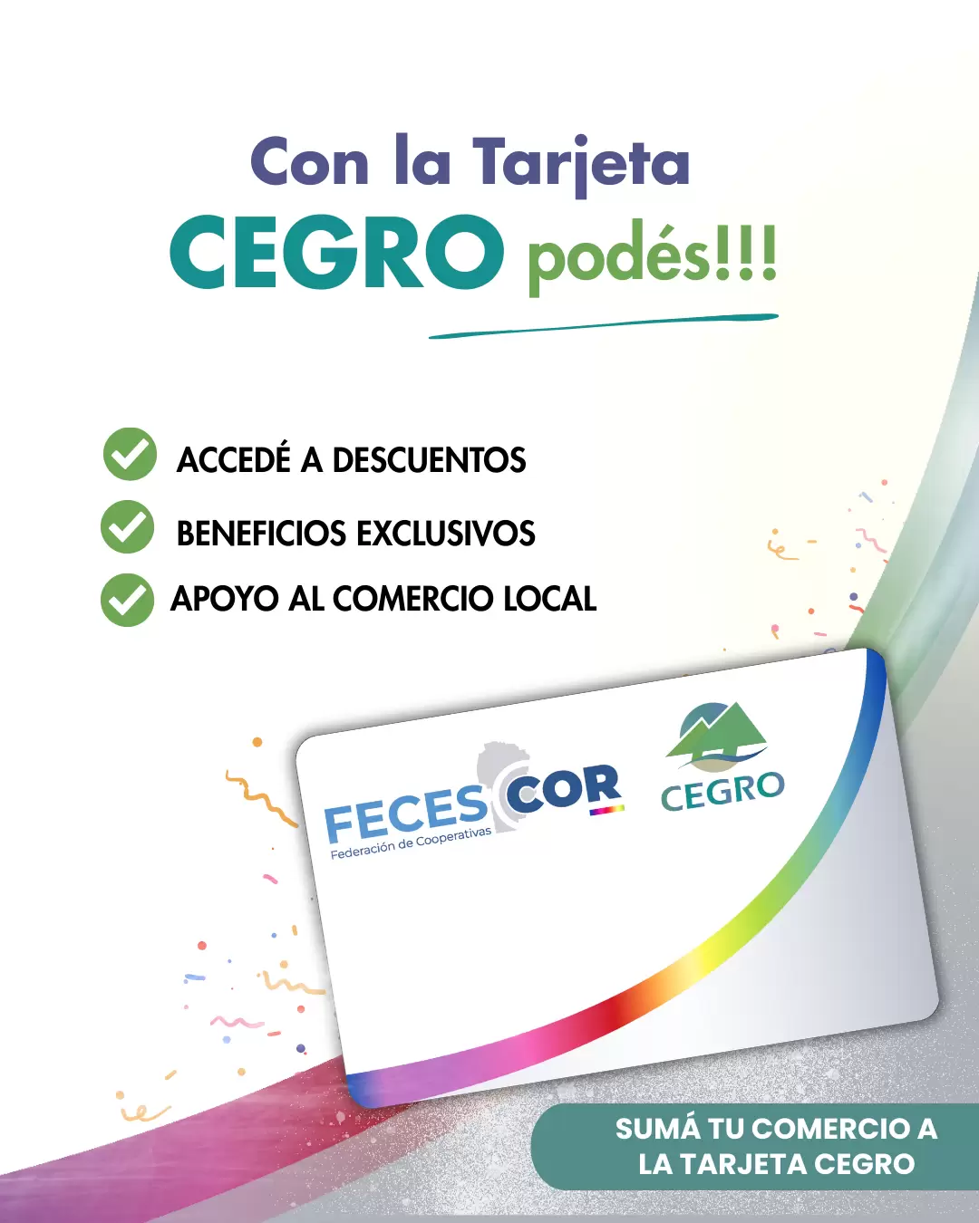 Tarjeta CEGRO